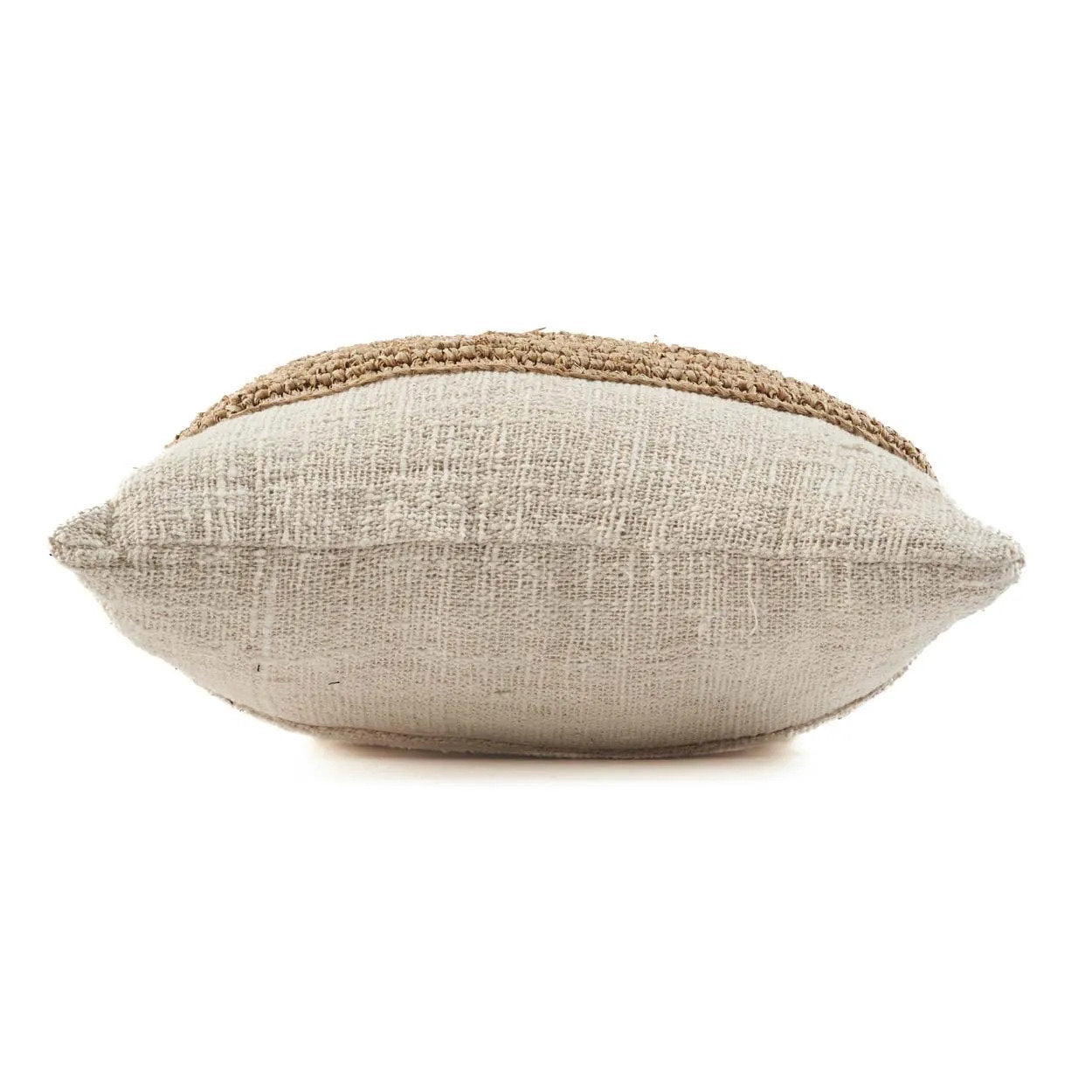 Bambua Raffia Stamp federa cuscino naturale