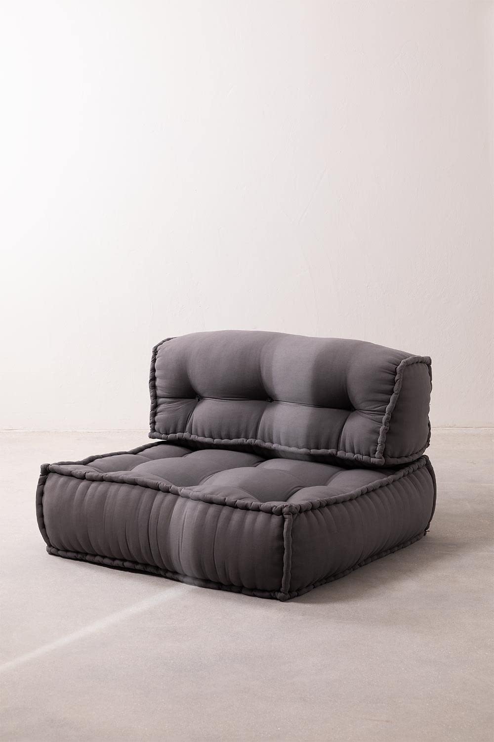 Sklum Yebel Divano Modulare in Cotone Grigio Grafite