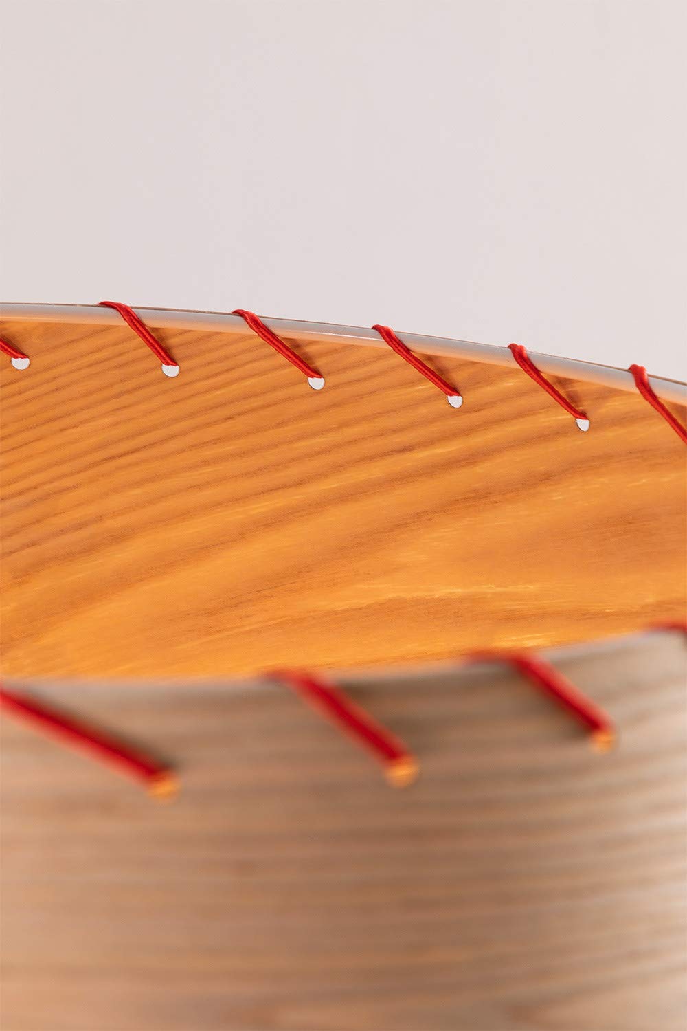 Sklum Foolm lampada da terra marrone treppiede legno