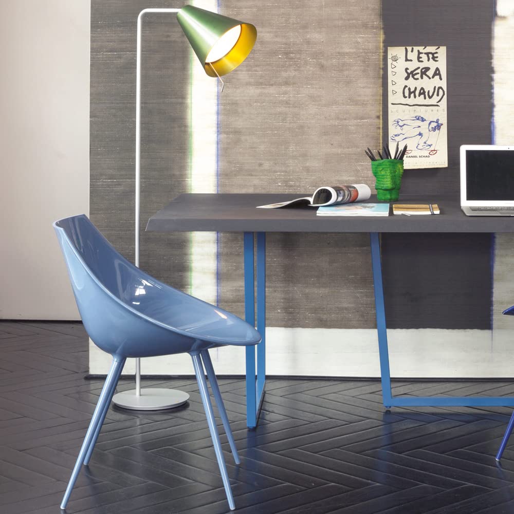 Driade Lagò sedia azzurra da interno
