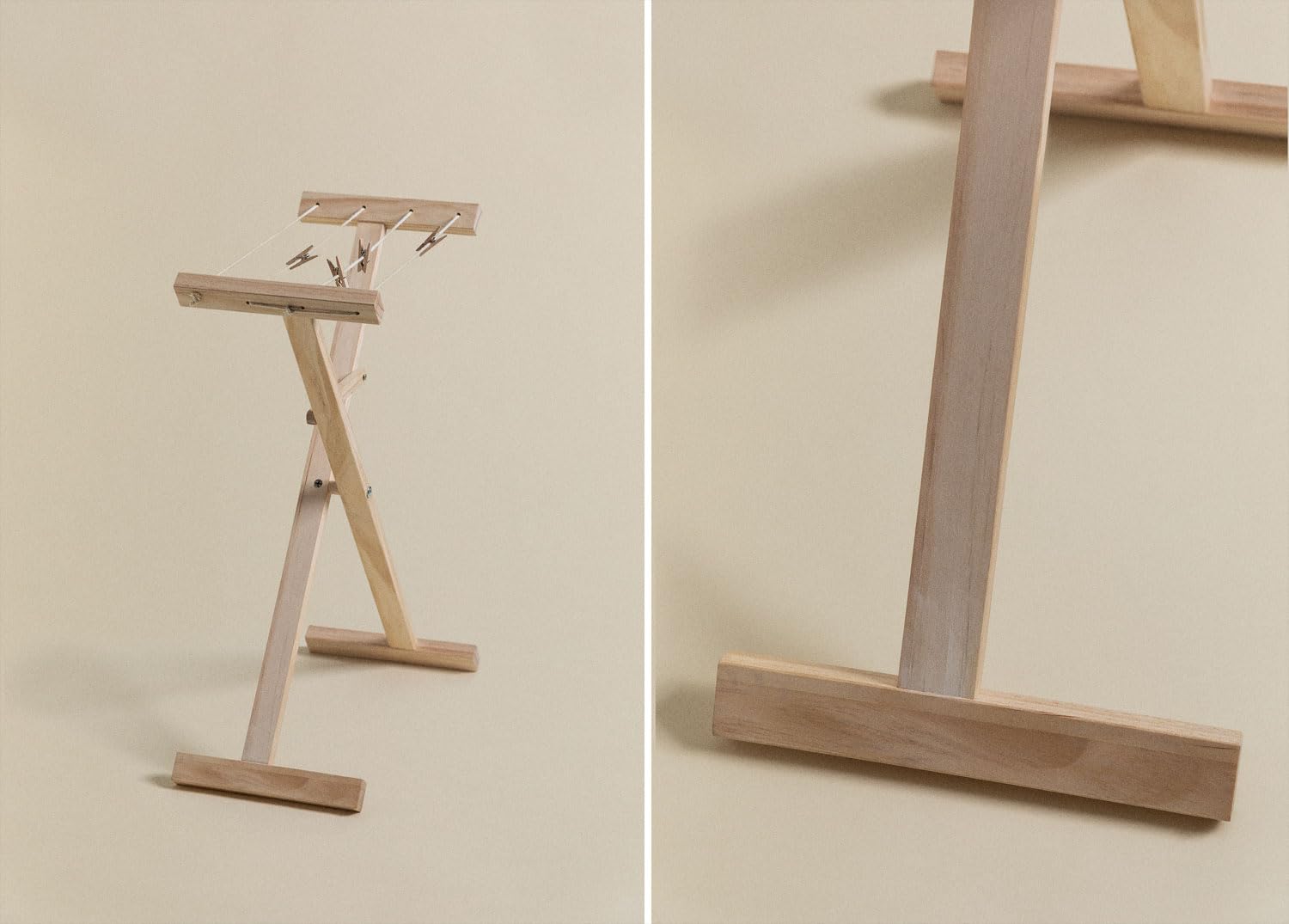 Sklum Teo Kids stendibiancheria in legno di pino gioco