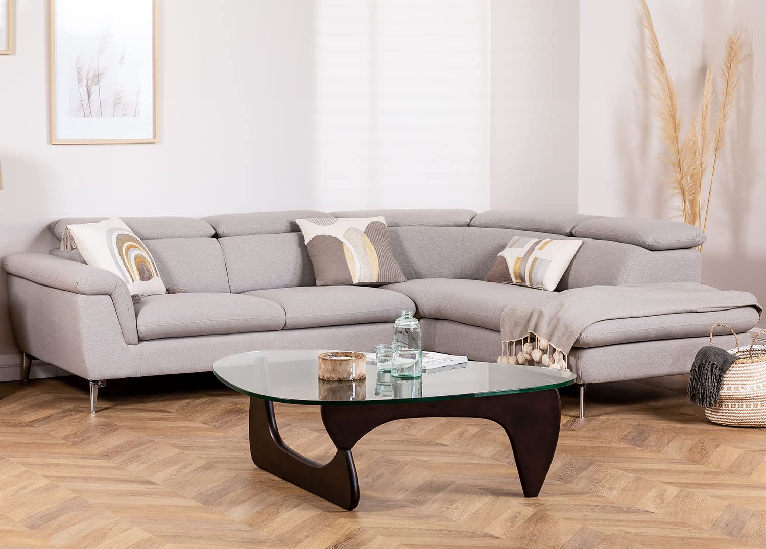 Sklum Aspen cuscino cotone ricamo 30x45 cm geometrico