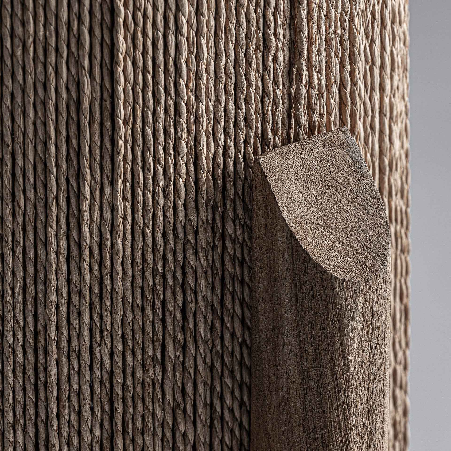 Bambua Jacquard lampada da tavolo in rafia
