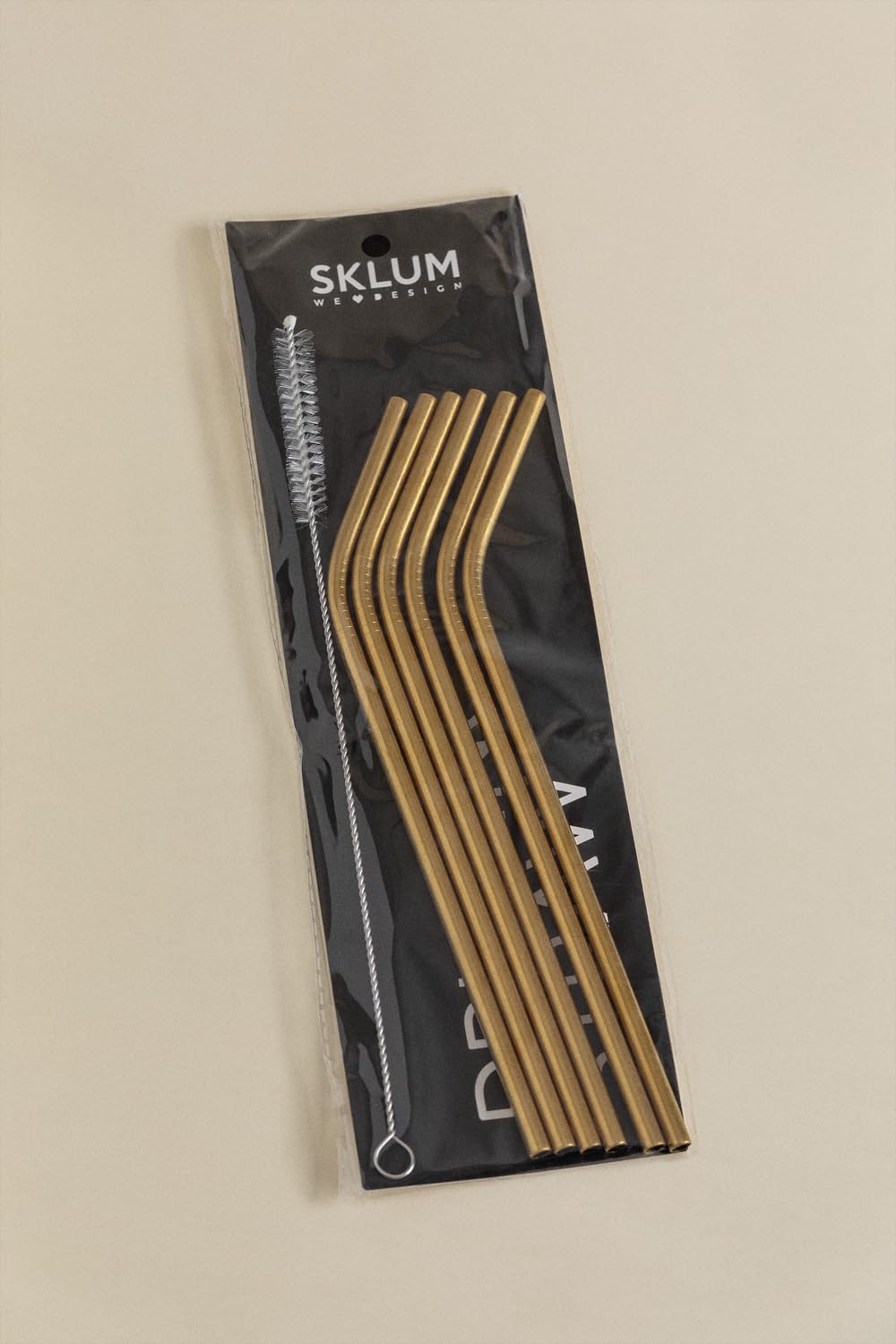 Sklum Kürv Metal cannucce inox opache 6 pz Ø 0,6 cm