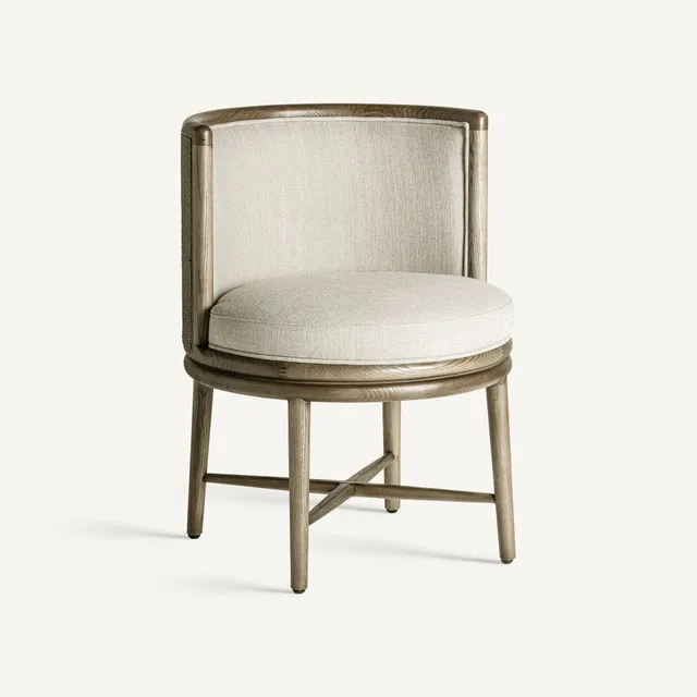 Bambua Varaire sedia rovere rattan