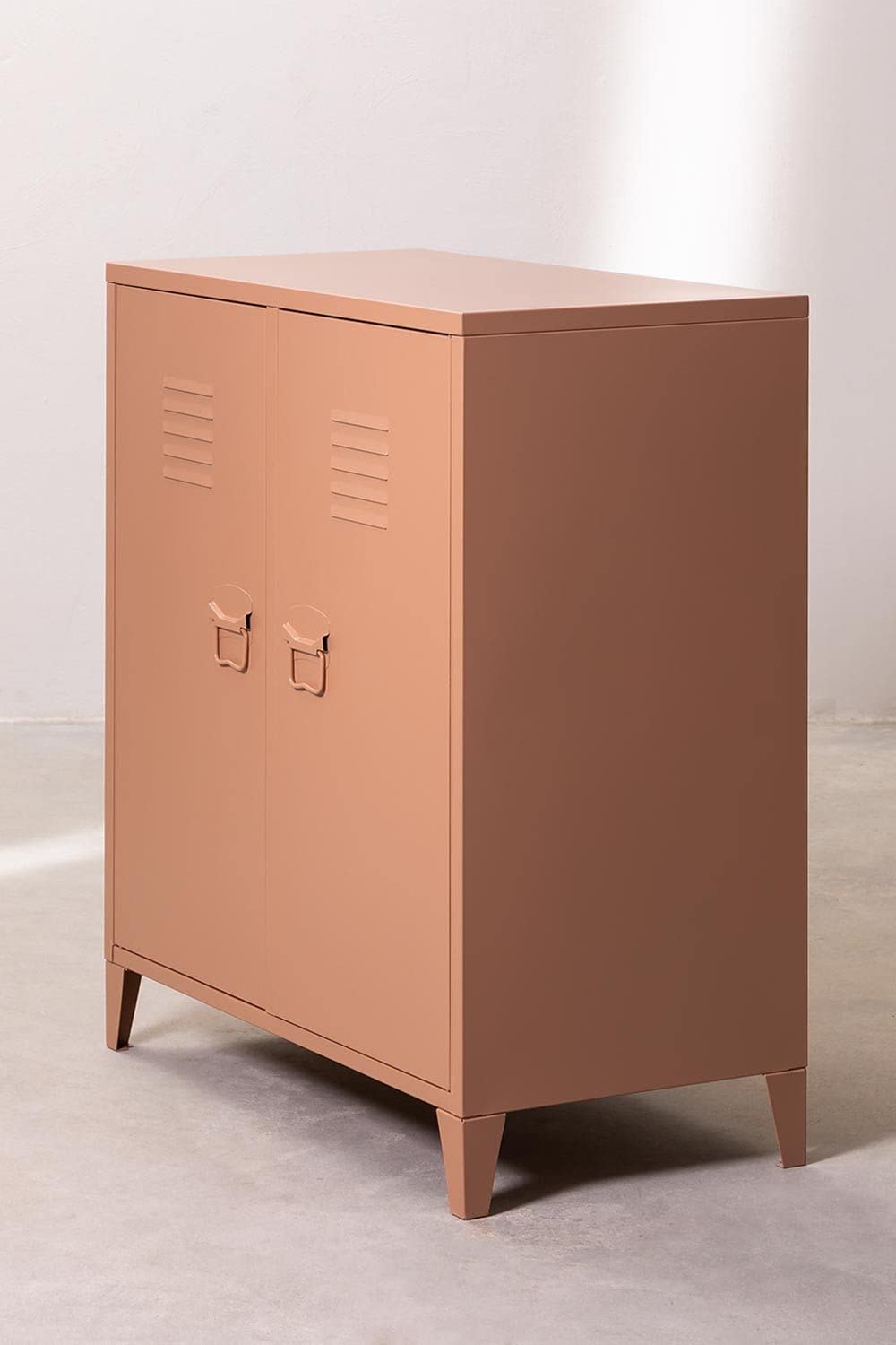 Sklum Pohpli Credenza 2 Ante Acciaio Incarnato