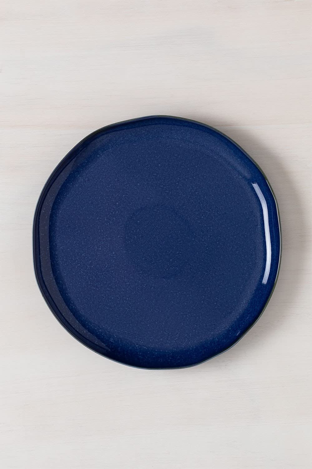 Sklum Biöh piatti piani porcellana blu set 4 pezzi