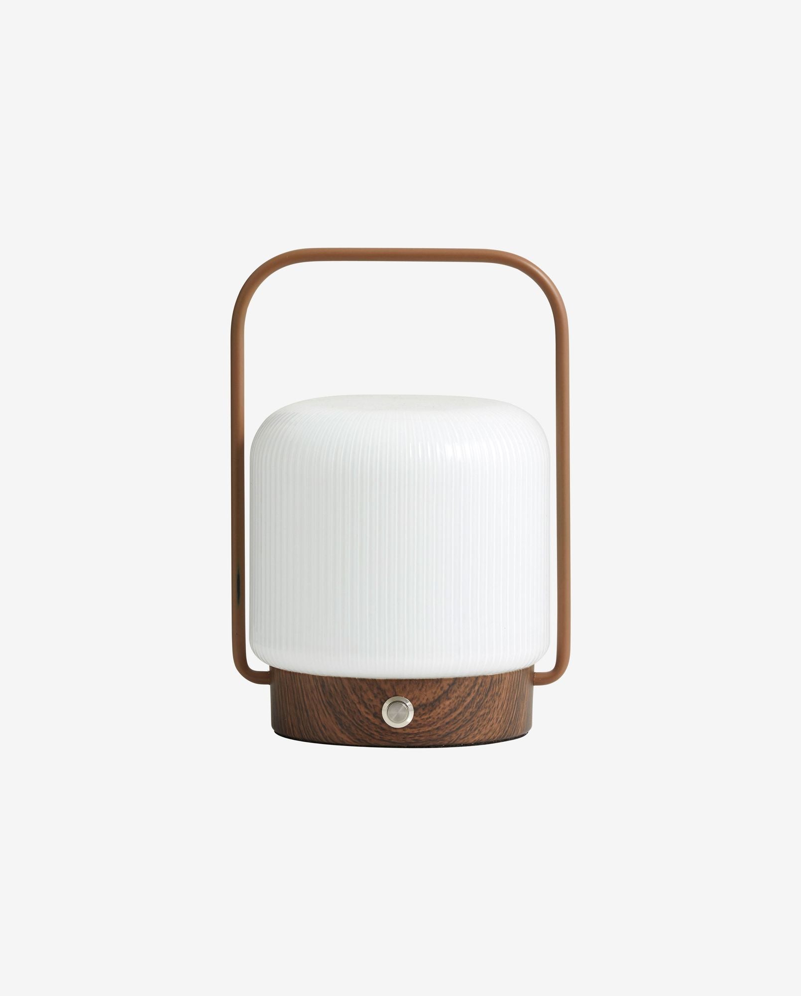 Bambua Troy lampada portatile marrone ricaricabile