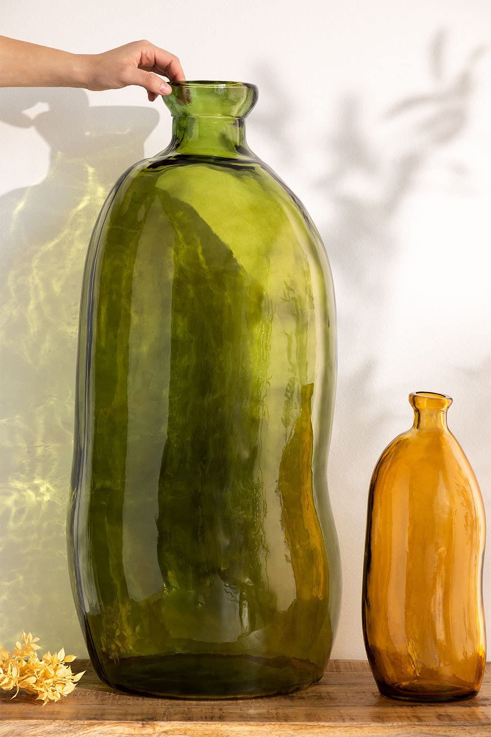 Sklum Boyte vaso vetro riciclato 73 cm
