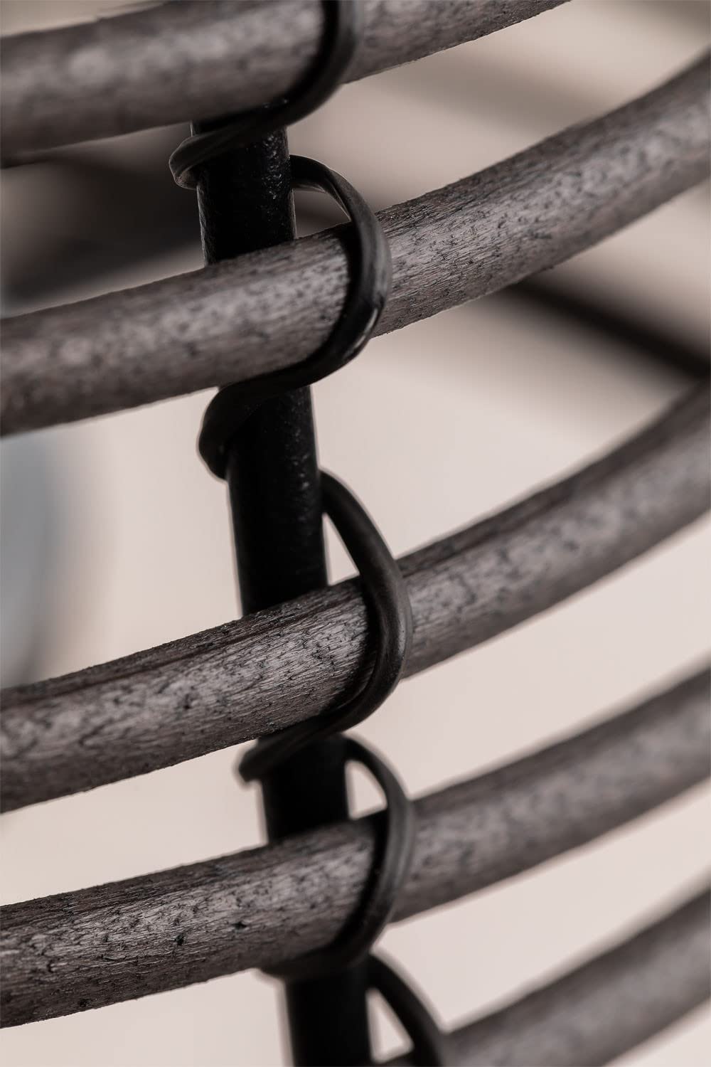 Sklum Bissel lampada da tavolo esterni effetto legno