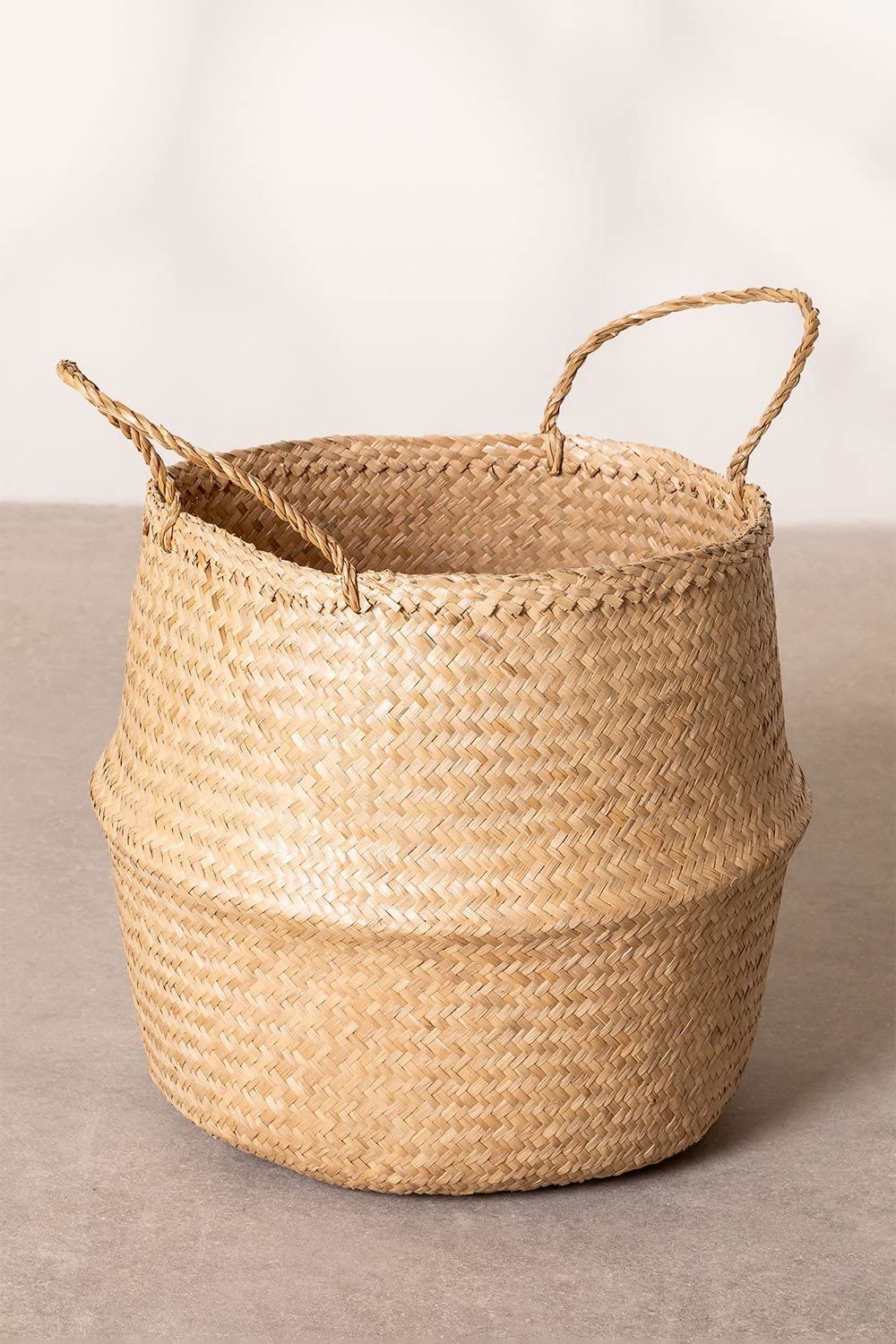 Sklum Kahs Cesto in Giunco 40 x 38 cm Naturale