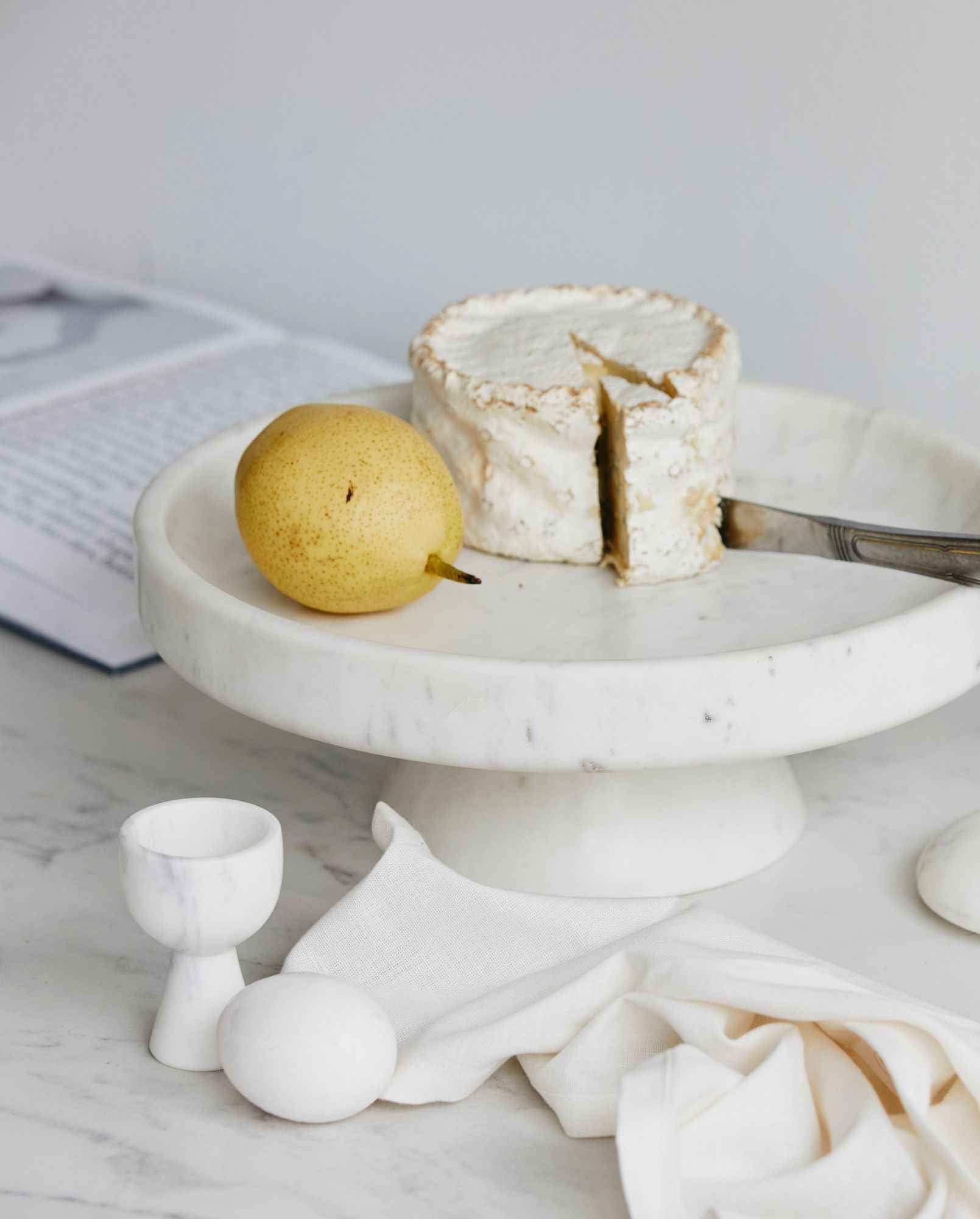 Bambua Imatra alzata dolci marmo bianco