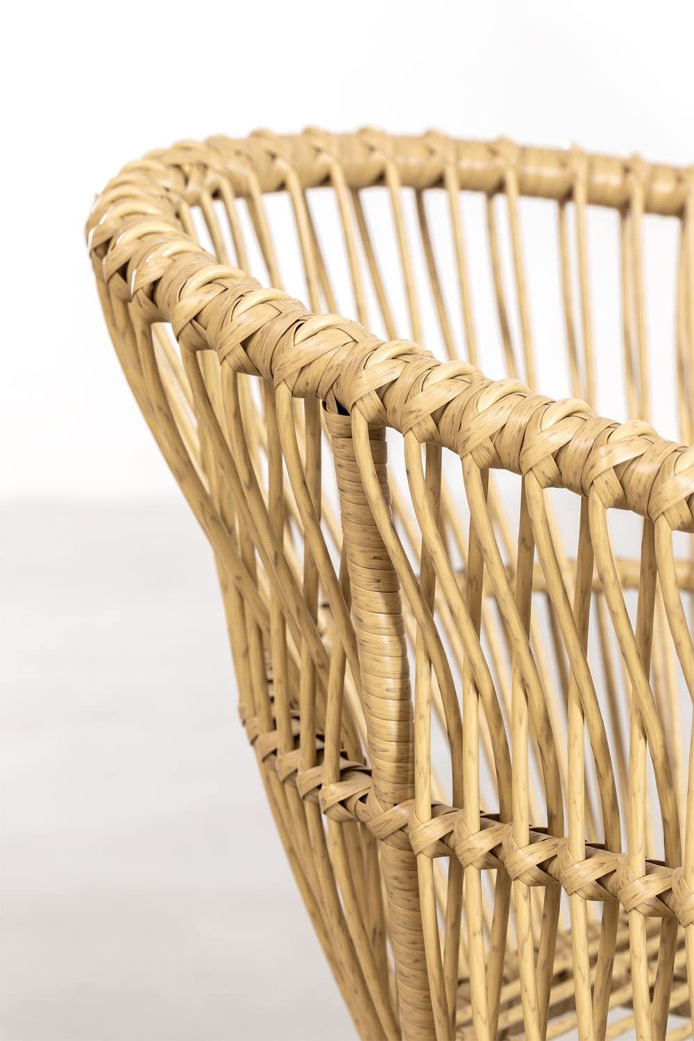 Sklum Garreth sedia da giardino rattan sintetico natural
