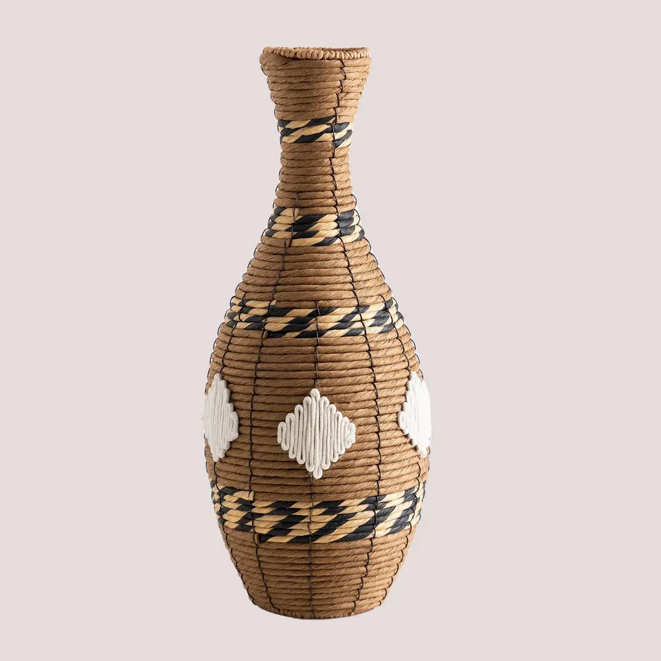 Sklum Osiride vaso decorativo natural 20x49 cm