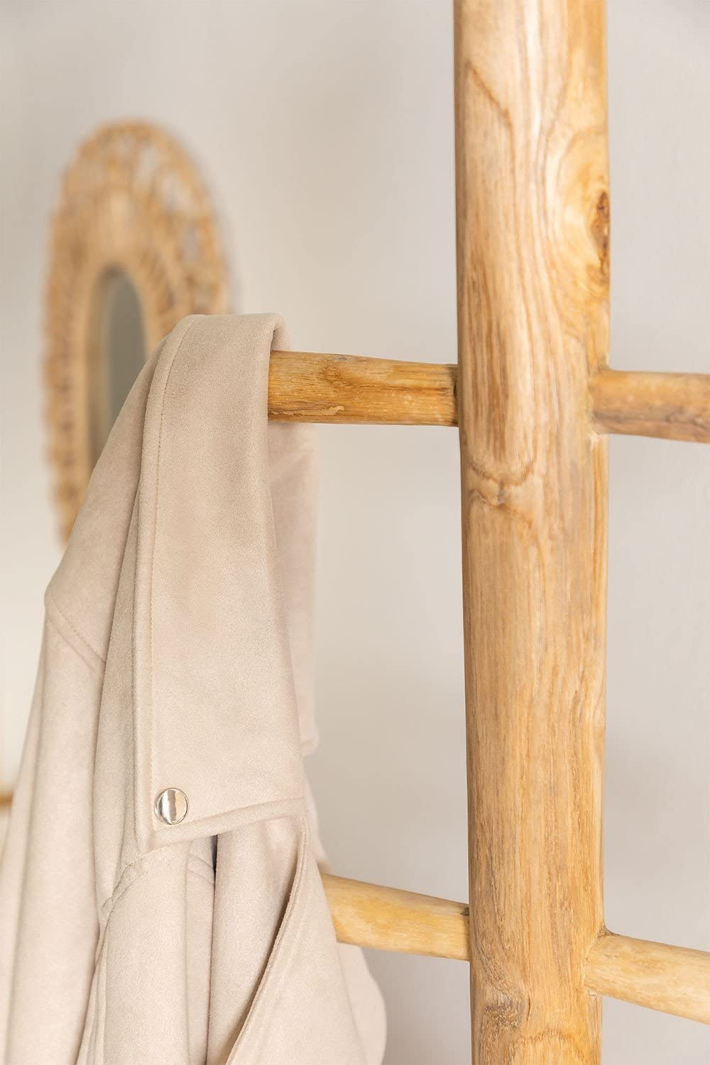 Sklum Narel appendiabiti da terra legno teak marrone