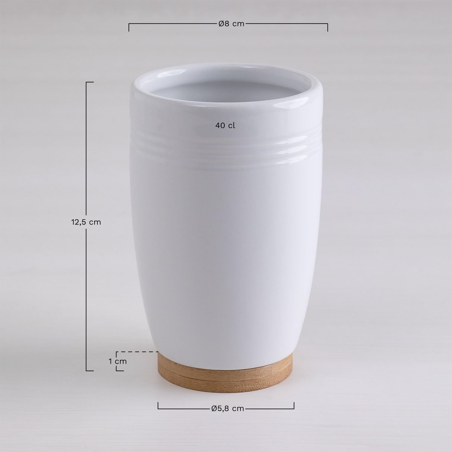 Sklum Perkyn Portaspazzolini Ceramica Bambu