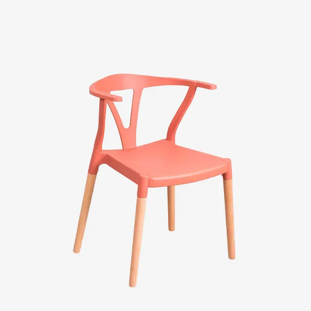Sklum Uish sedia giardino legno polietilene terracotta