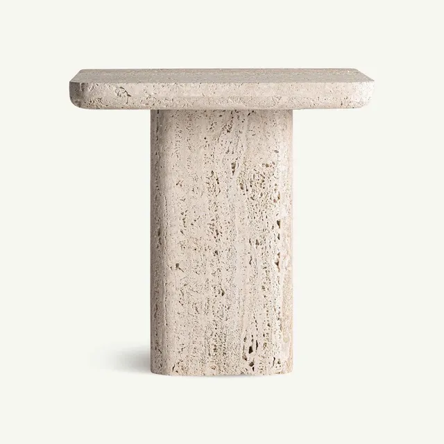 Bambua Theuville tavolino travertino beige