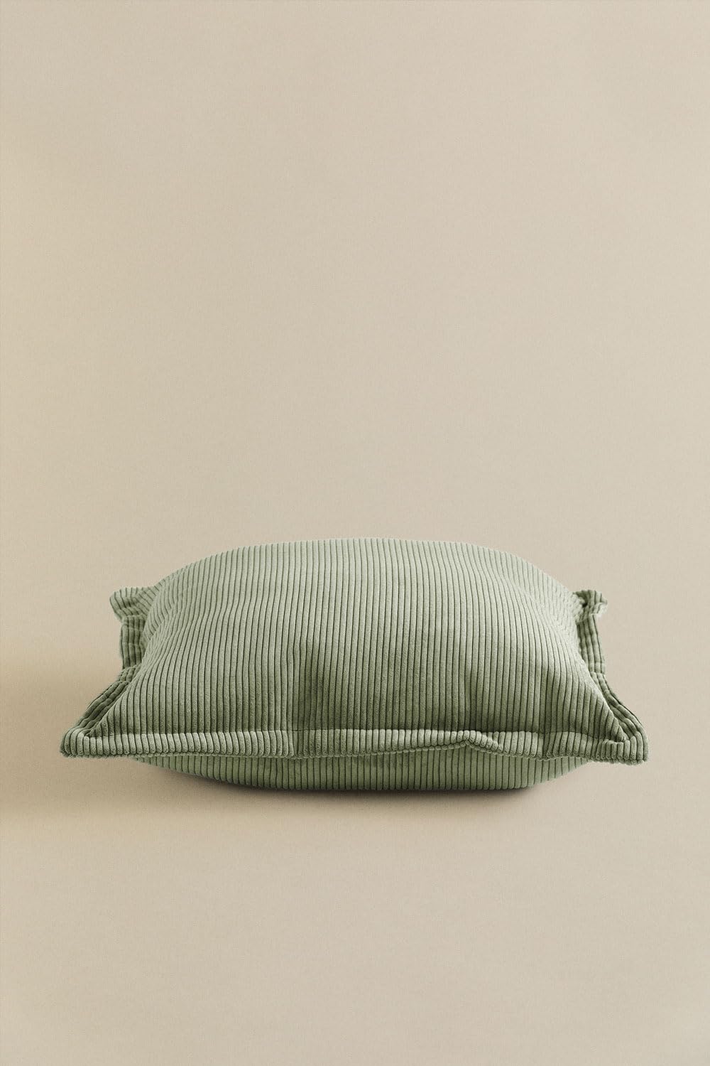 Sklum Kata Cuscino Quadrato 53x53 cm Velluto Verde Militare