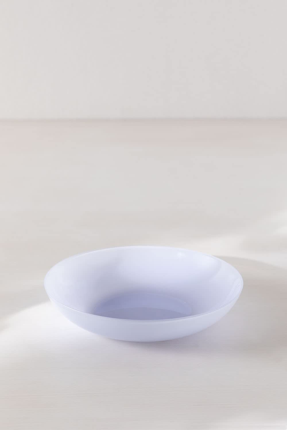 Sklum Ainara Mousse 4 piatti fondi blu lavanda vetro