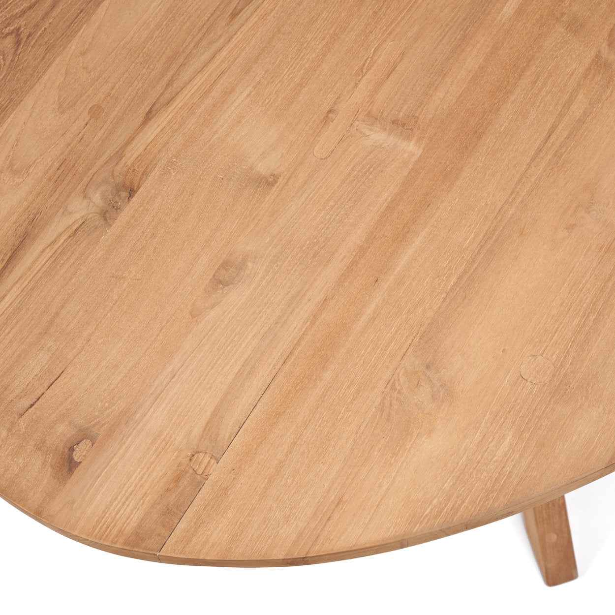 Bambua Kulala tavolo pranzo ovale teak 6 posti