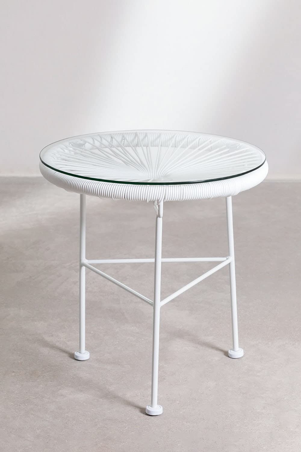 Sklum New Acapulco set 2 sedie + tavolo bianco