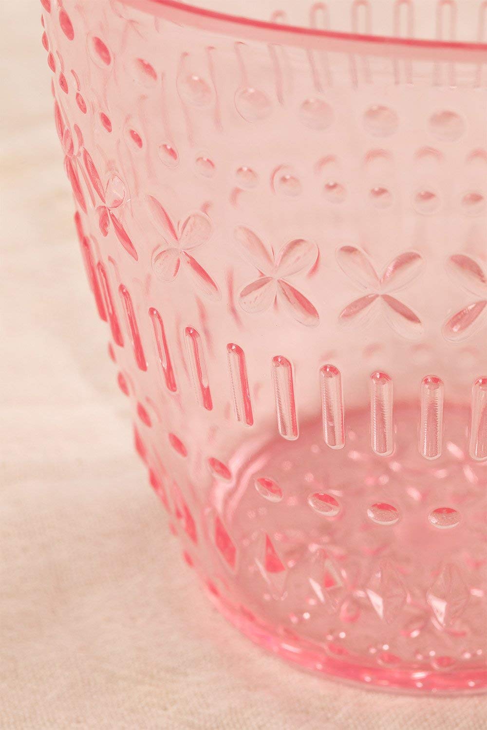 Sklum Brandon Caraffa 2L con 4 Bicchieri 40cl Rosa