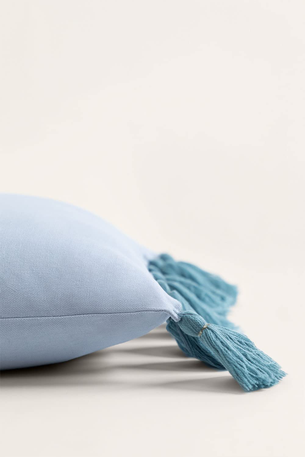 Sklum Tuis cuscino quadrato 40x40 blu cotone
