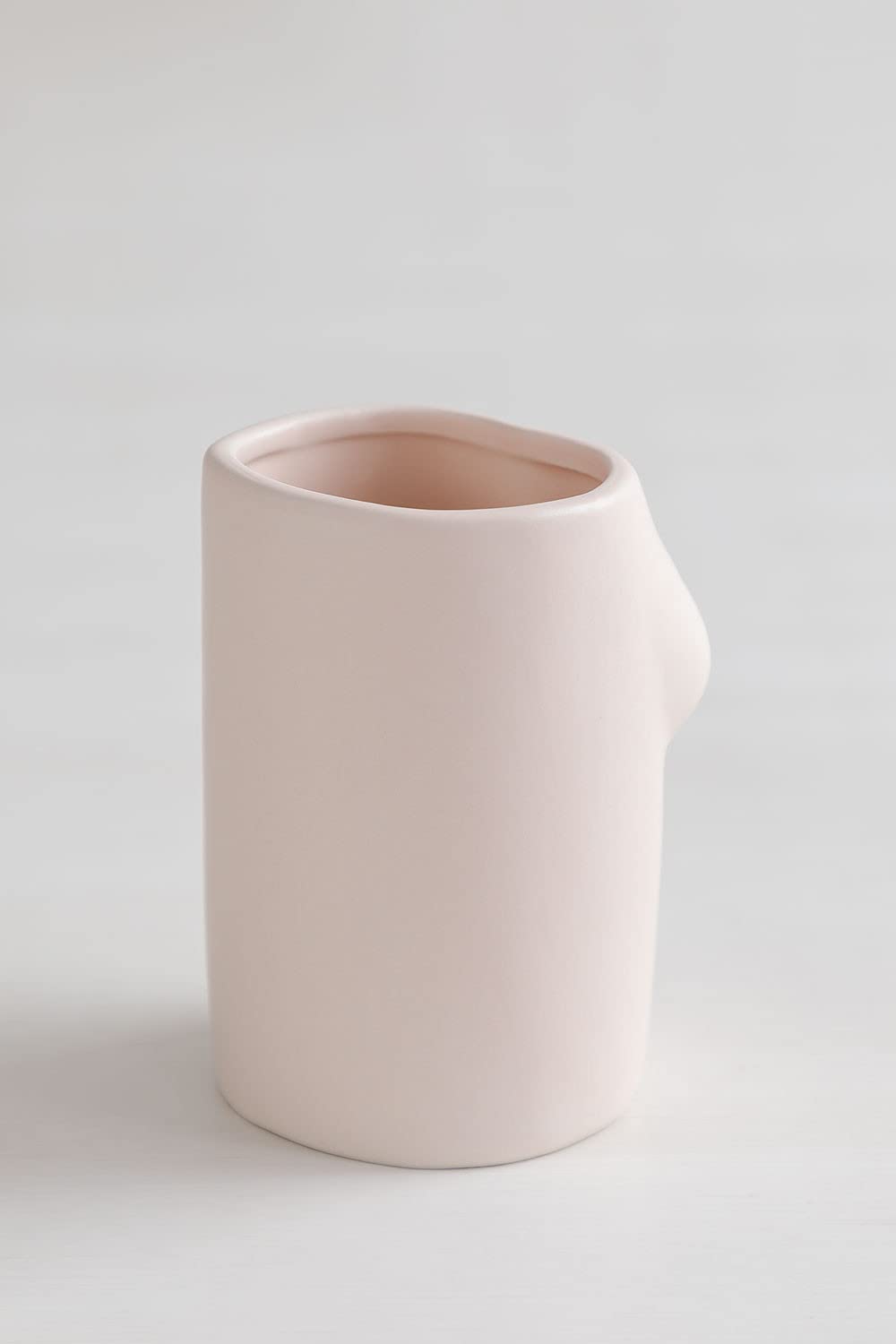 Sklum Minka vaso in ceramica beige lino