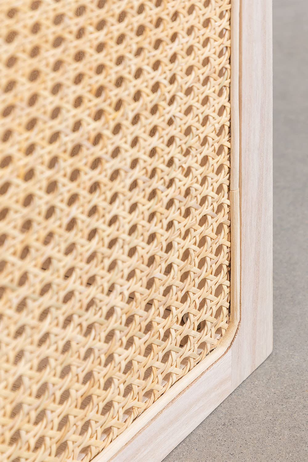Sklum Ralik baule rattan 40 cm legno contenitore