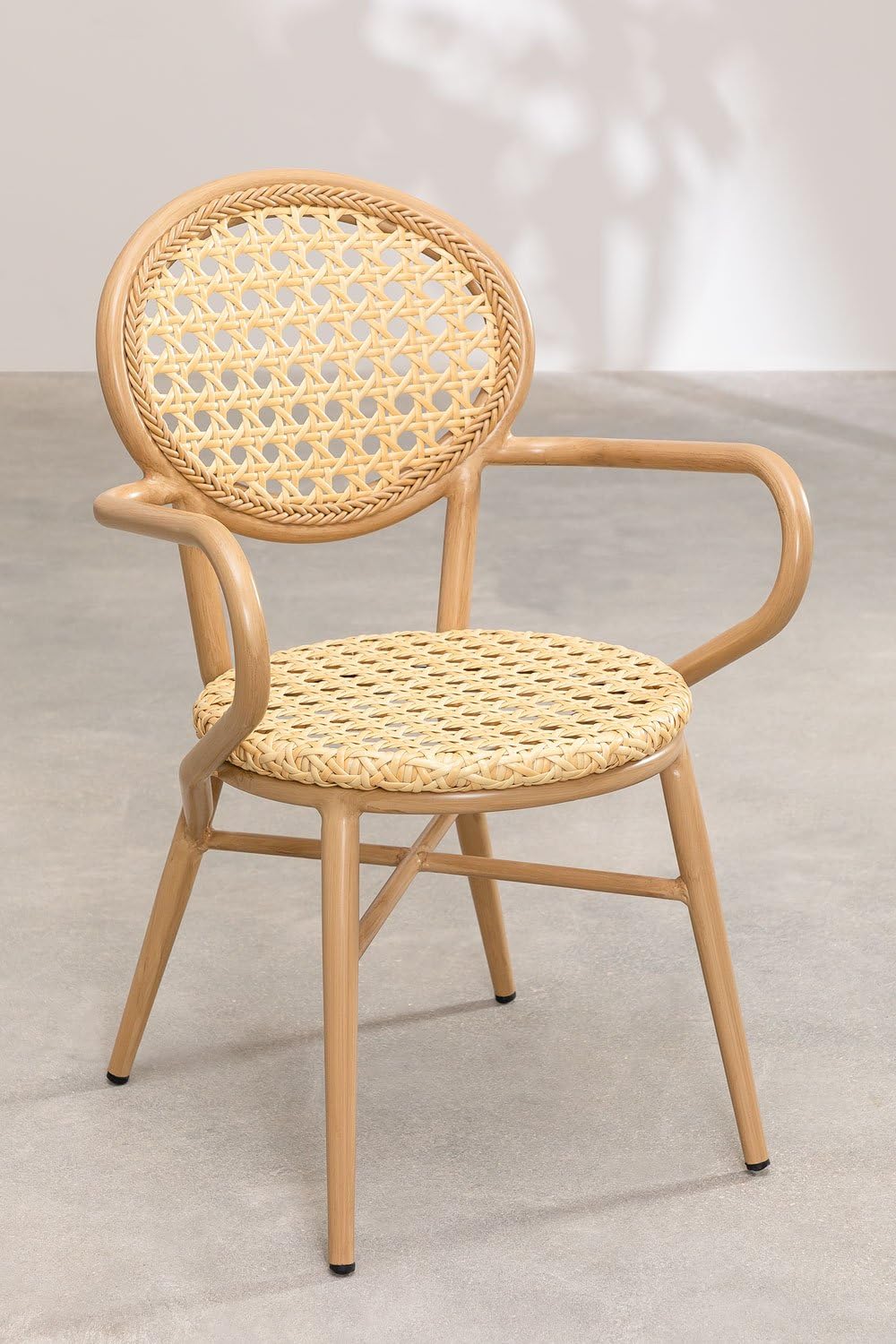 Sklum Siena sedia giardino rattan natural