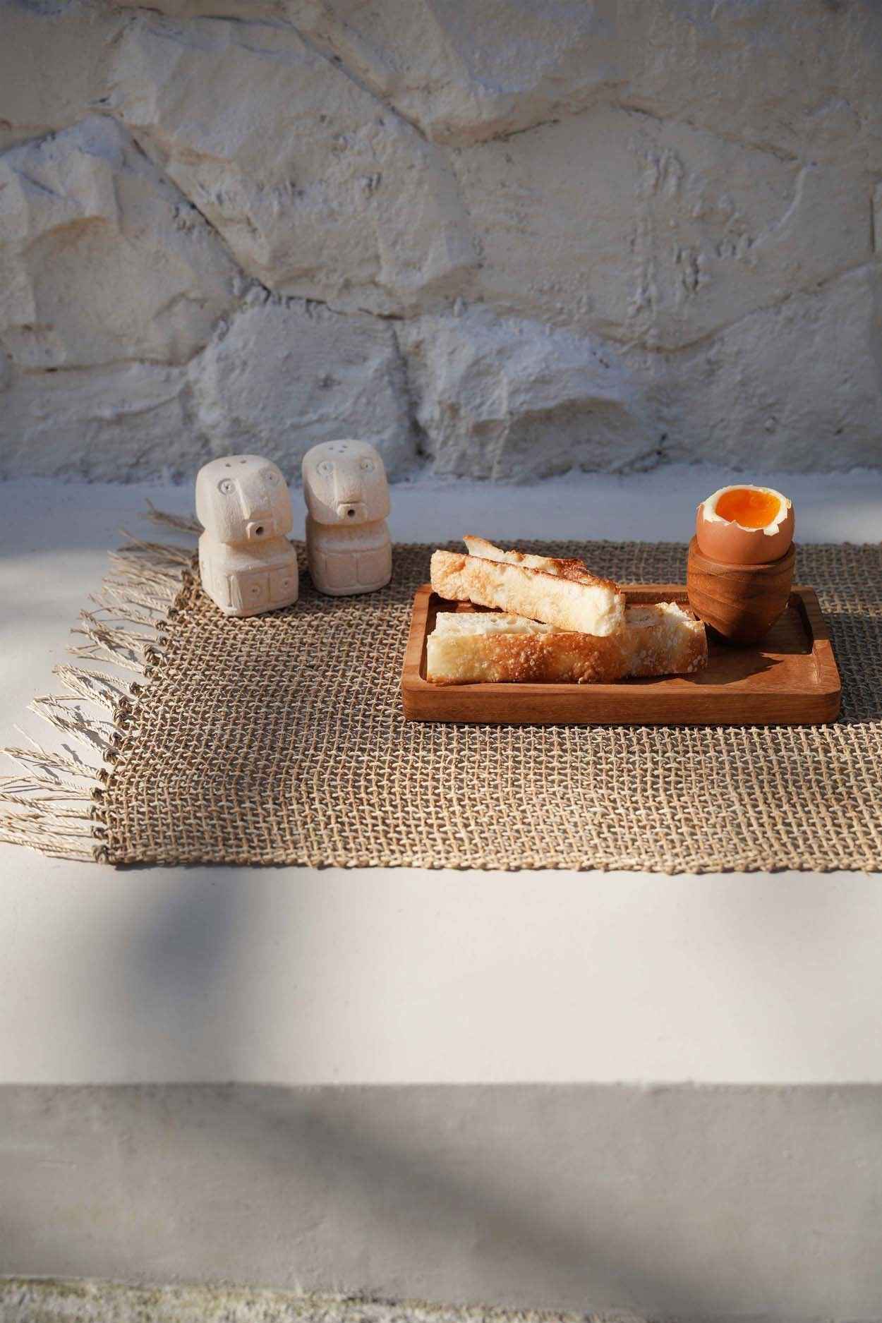 Bambua Gormandize vassoio S legno naturale