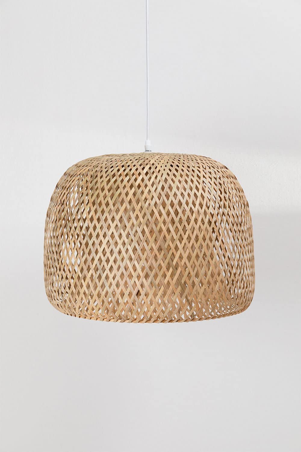 Sklum Debi Lampada da Soffitto in Bambù Naturale Ø45 cm