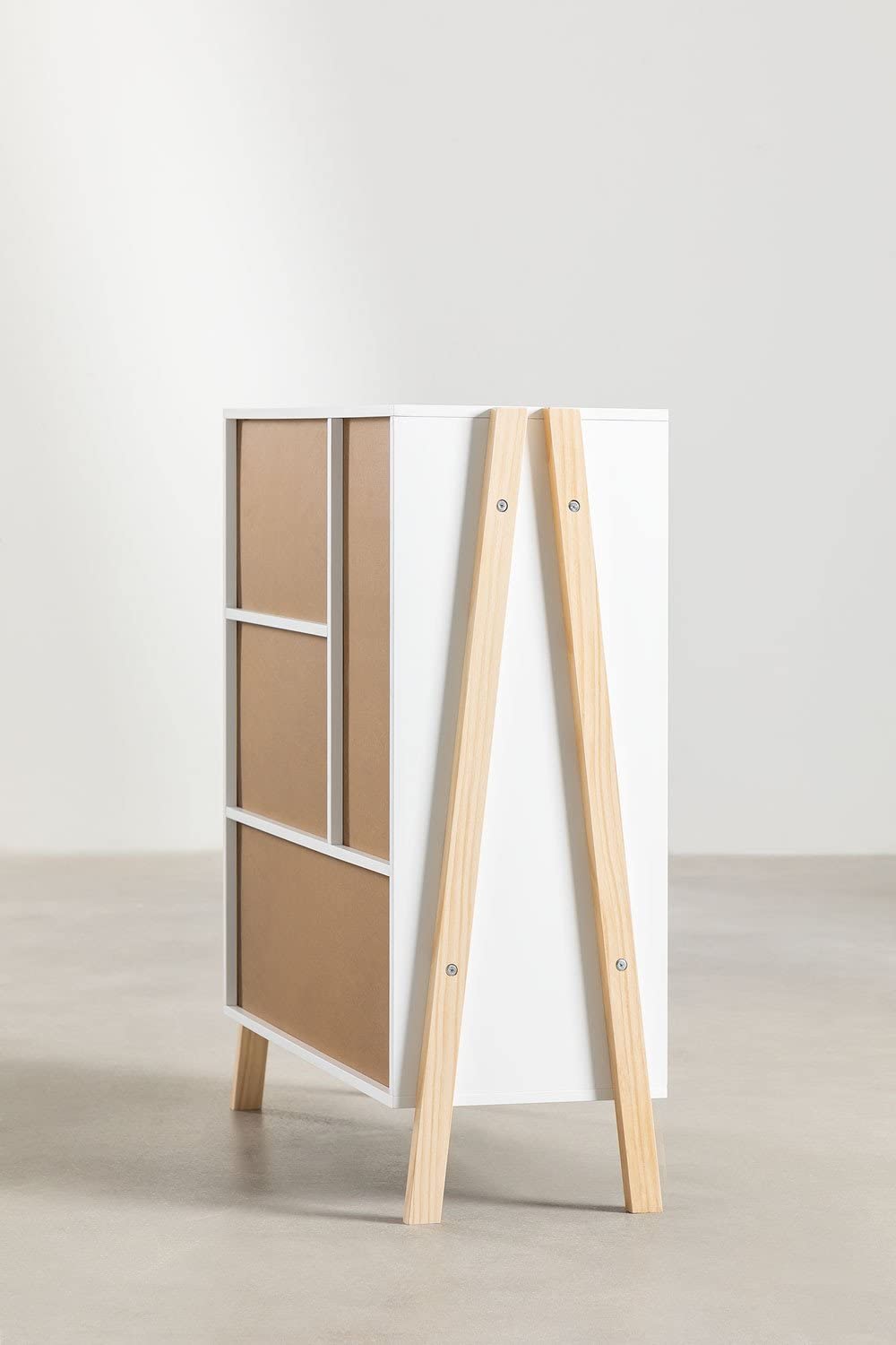 Sklum Belfy Kids scaffale bianco 70 cm legno