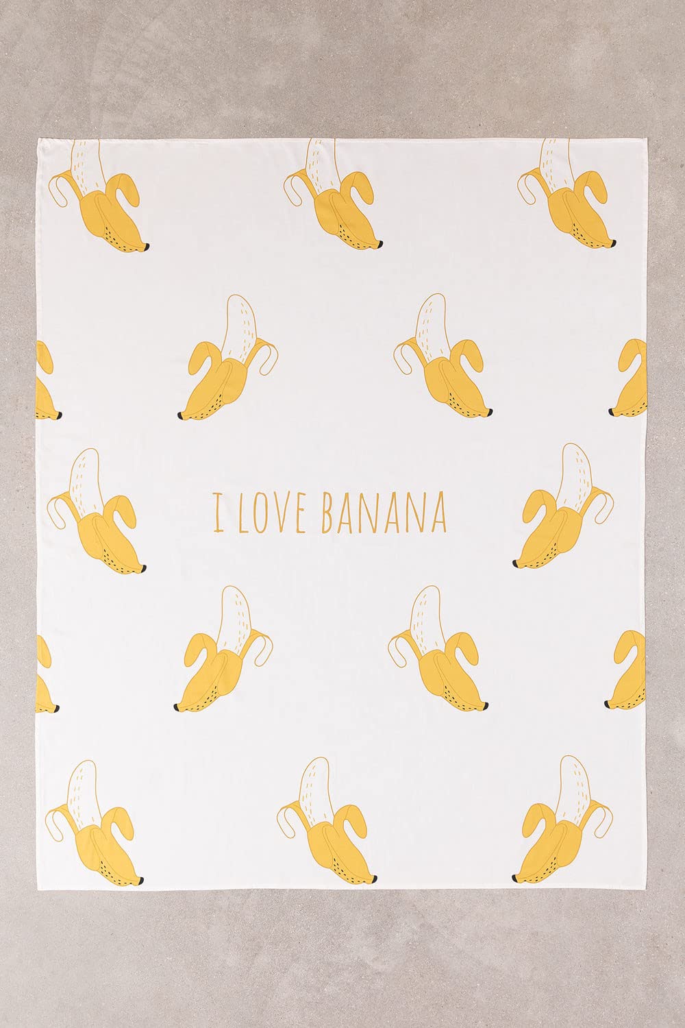 Sklum Fruitti Banana pareo telo mare cotone 170x140