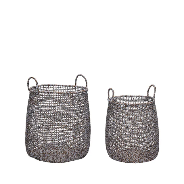 Bambua Mist ceste set 2 carta marrone blu