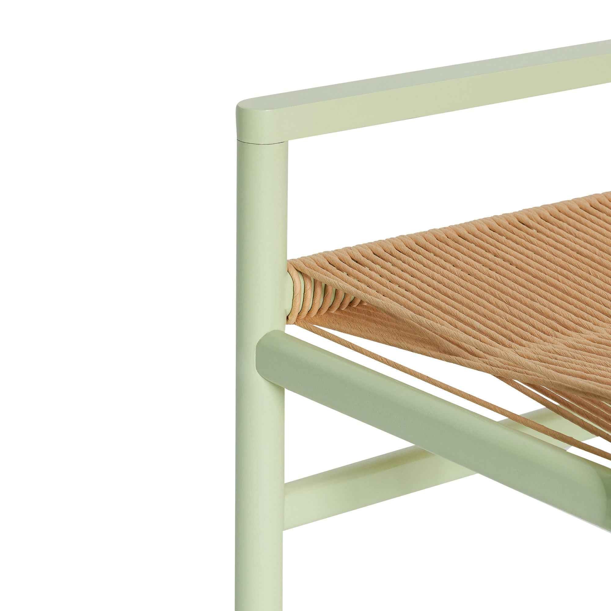 Bambua Heritage Bench Small panca verde chiaro