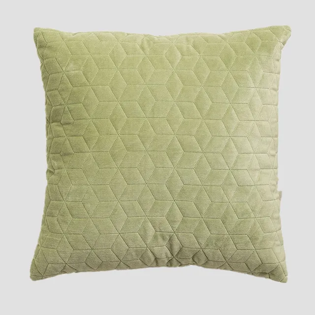 Sklum Sine Cuscino Velluto 40x40 Verde Olivastro