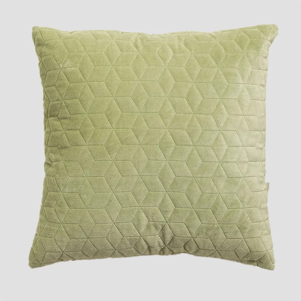 Sklum Sine Cuscino Velluto 40x40 Verde Olivastro
