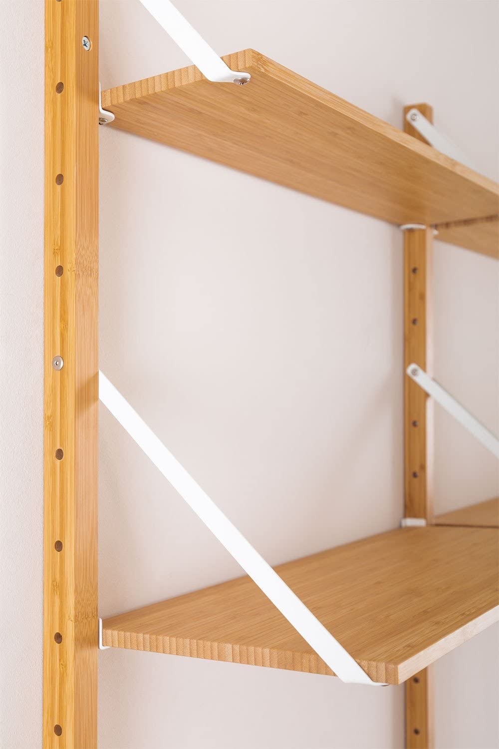 Sklum Kolex scaffale a parete modulare bianco