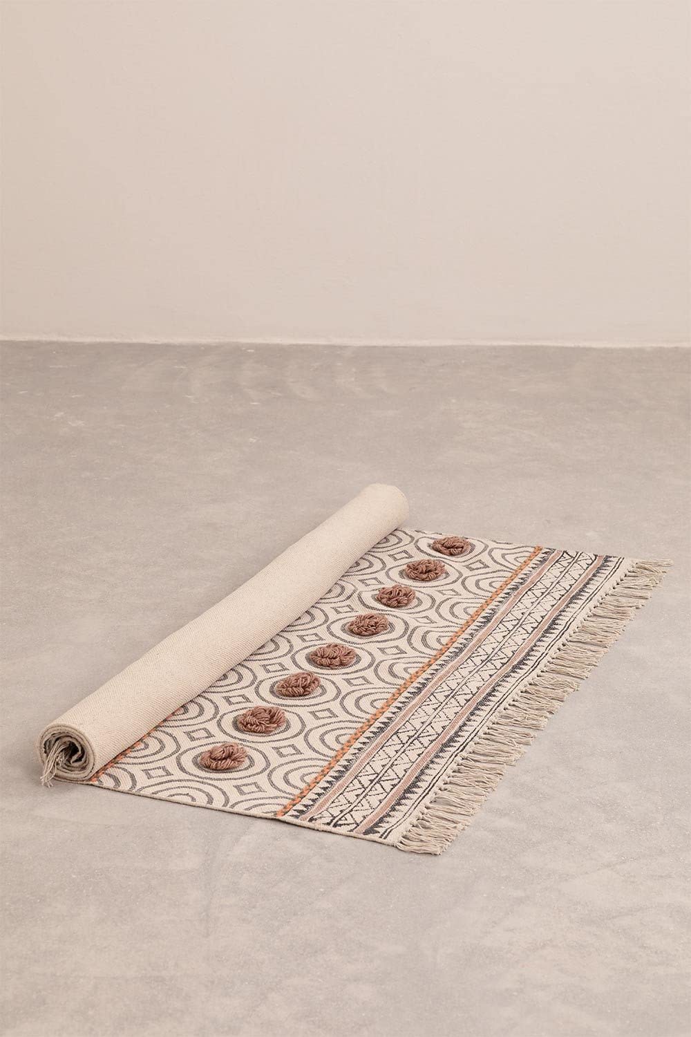 Sklum Intar tappeto 181x121 cm cotone marrone