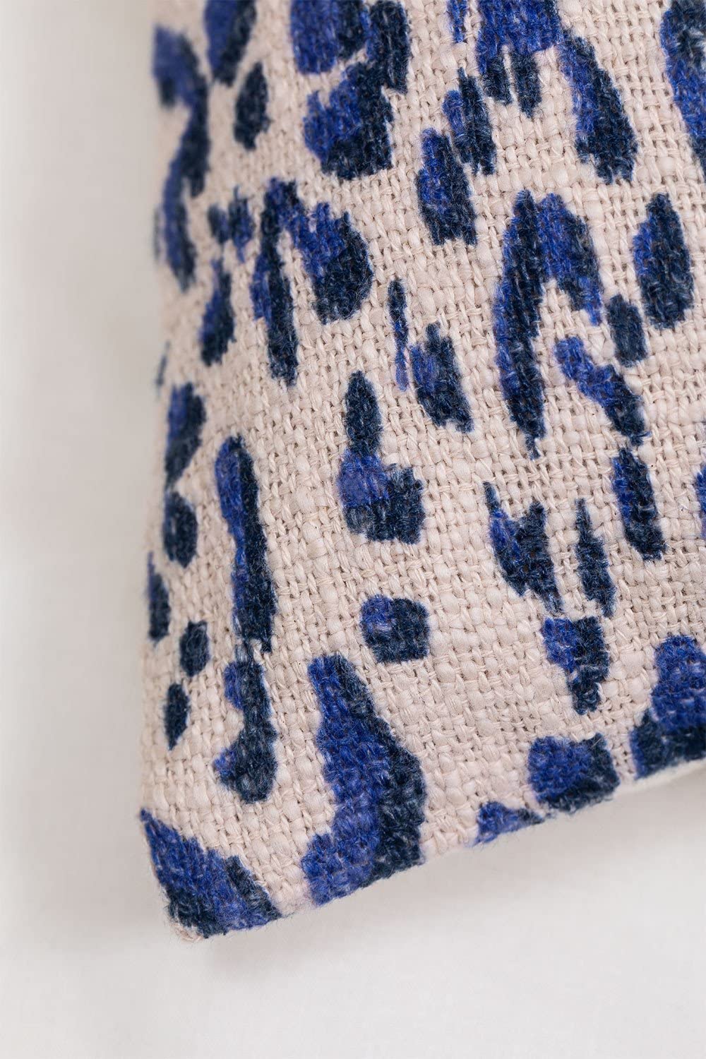 Sklum Nilex Ken Blue Cuscino Cotone 45x45 cm