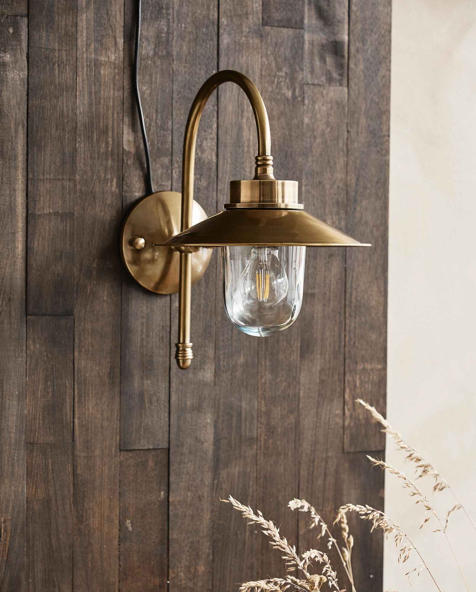 Bambua LASON wall lamp lampada parete ottone esterno