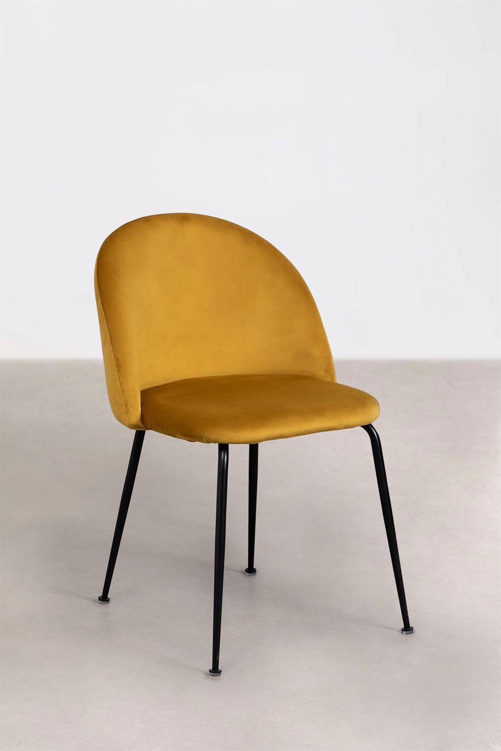 Sklum Kana Design sedia in velluto imbottita