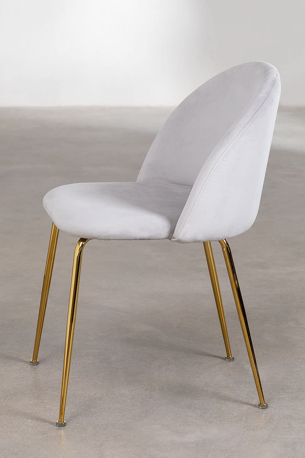 Sklum Kana Design set 4 sedie da pranzo velluto