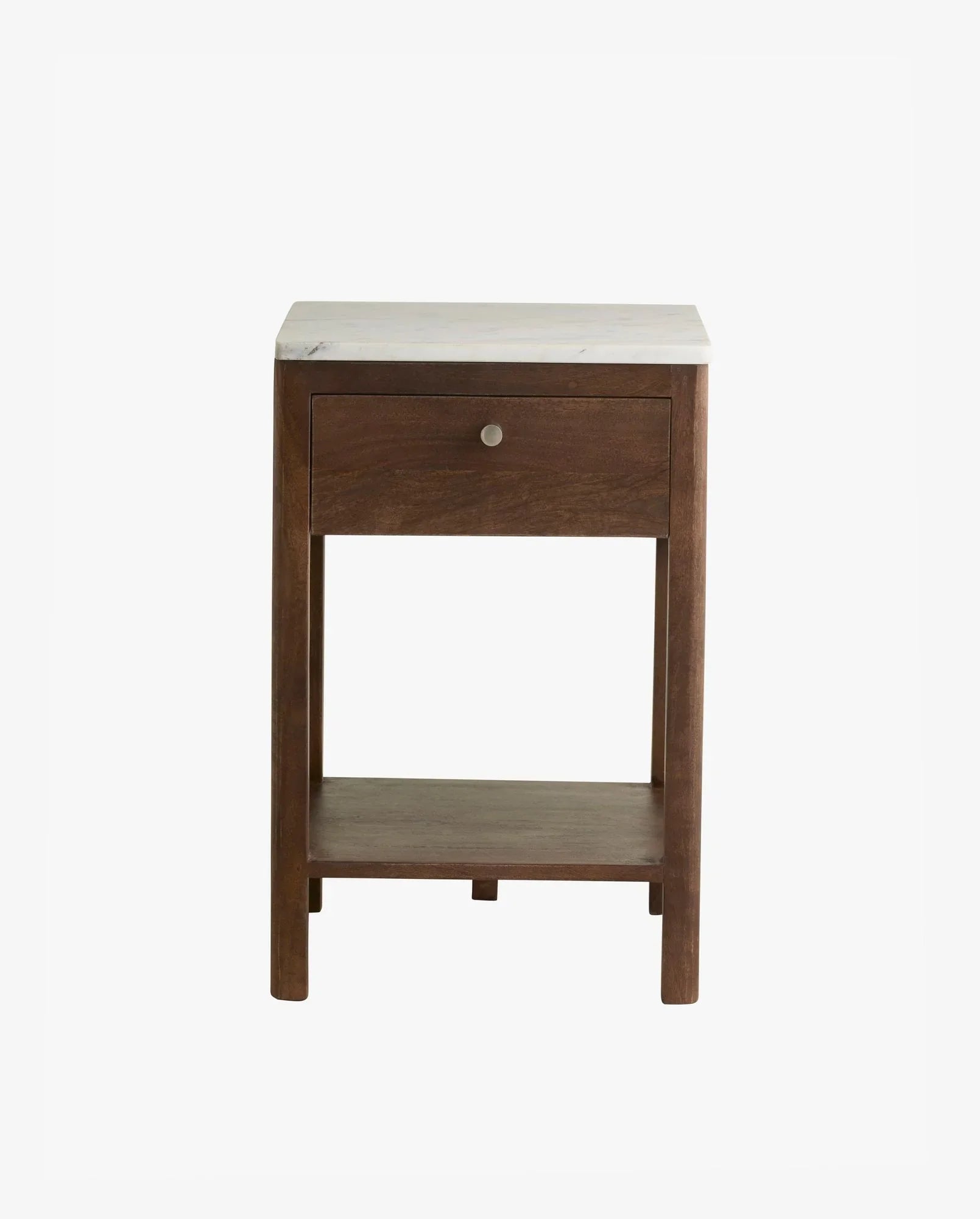 Bambua Bille comodino legno marmo