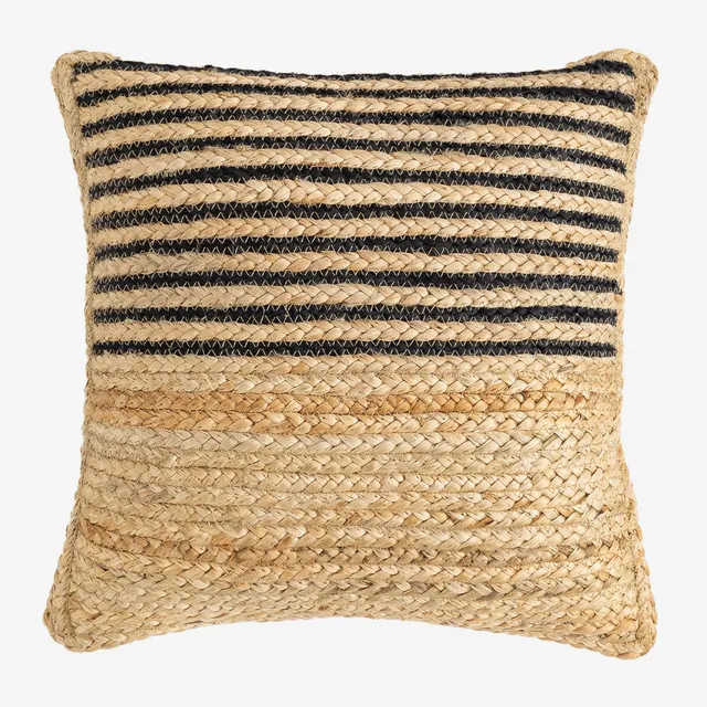 Sklum Caxias cuscino quadrato juta 40x40 cm bicolore