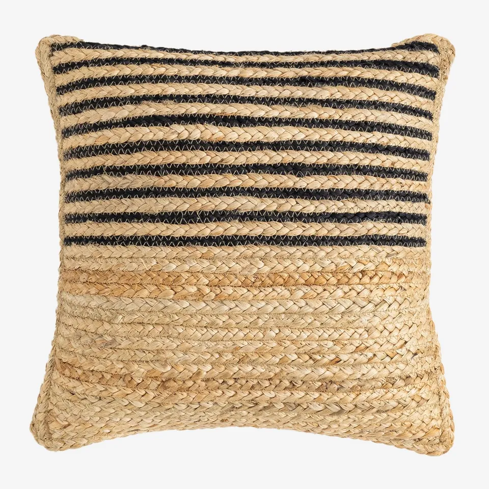 Sklum Caxias cuscino quadrato juta 40x40 cm bicolore