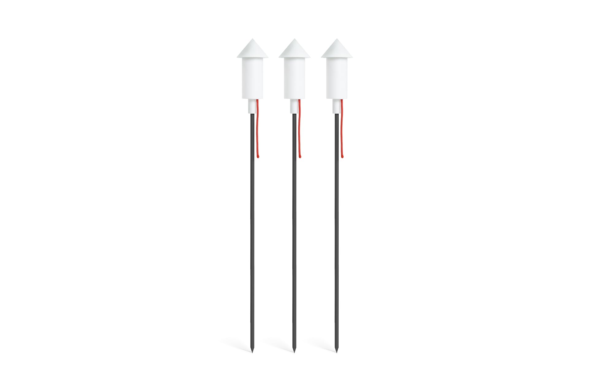 Fatboy Racket lampada solare esterno bianco set 3