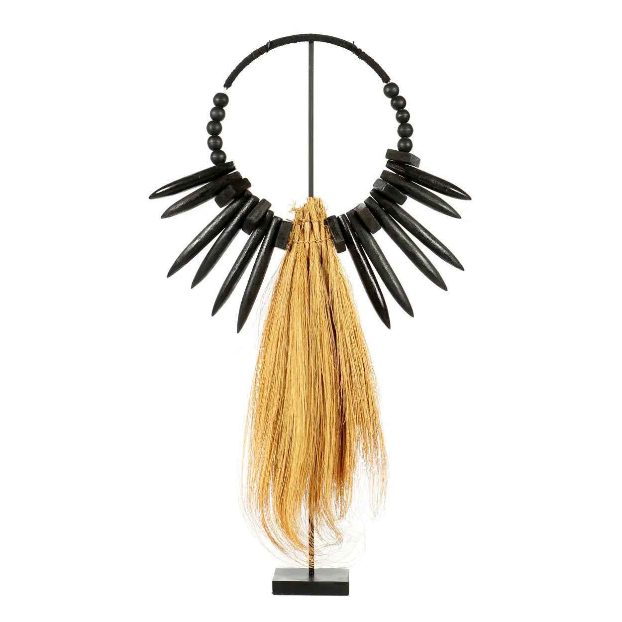 Bambua Rayung decorazione legno su stand
